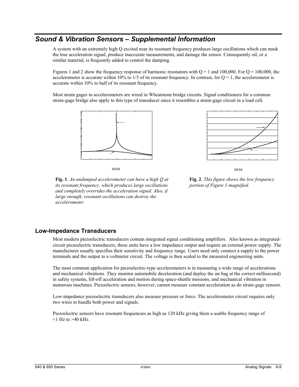 Low-impedance transducers | Measurement Computing IOtech 640 Series User Manual | Page 51 / 100