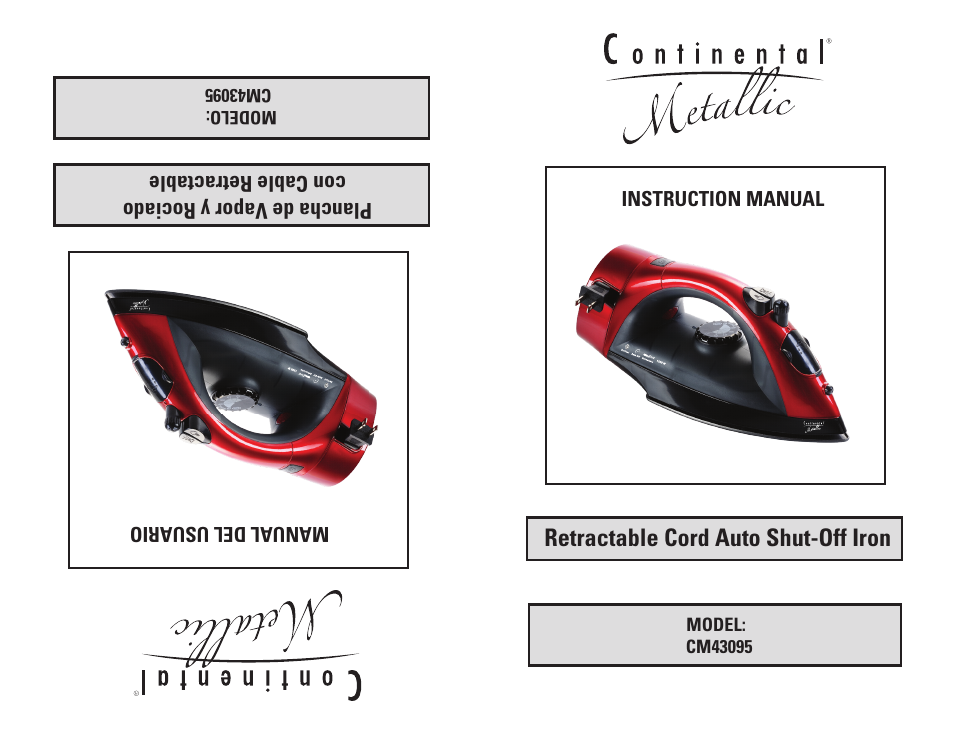 Continental METALLIC CM43095 User Manual | 16 pages