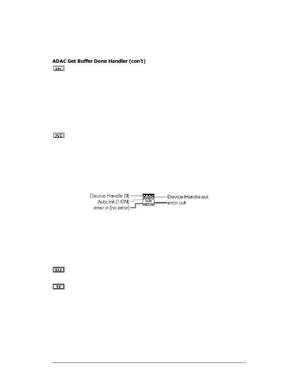Adac set auto init buffers | Measurement Computing ADAC-LVi User Manual | Page 122 / 271
