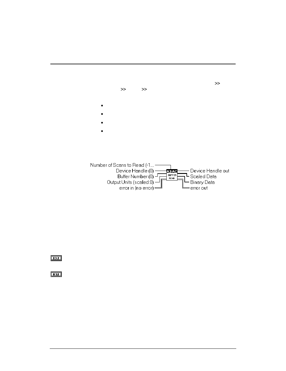 The miscellaneous vis, 7kh0lvfhoodqhrxv9,v, Adac buffer read | Measurement Computing ADAC-LVi User Manual | Page 84 / 271