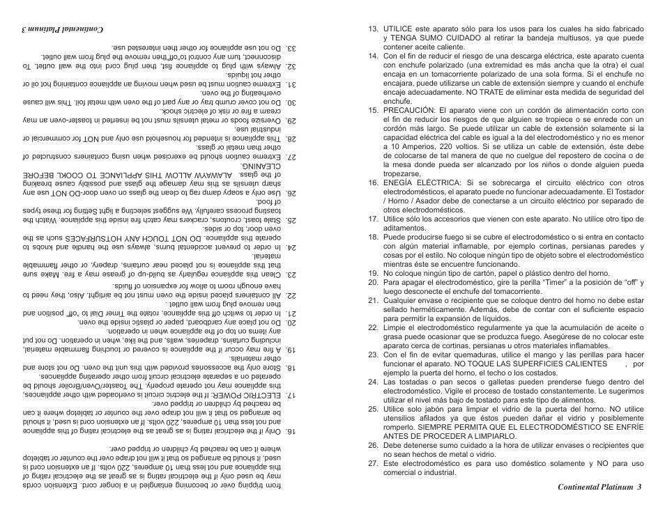 Continental CP43579 User Manual | Page 11 / 16