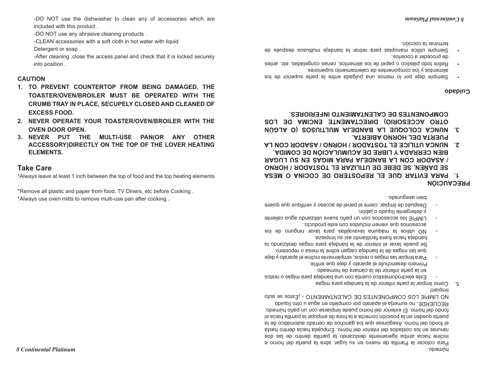 Continental CP43579 User Manual | Page 8 / 16