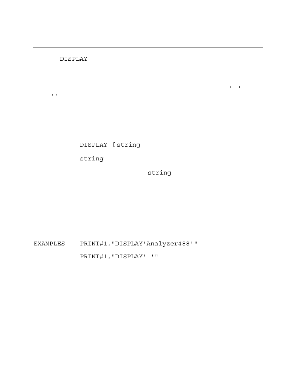 Display | Measurement Computing Analyzer488 User Manual | Page 121 / 281