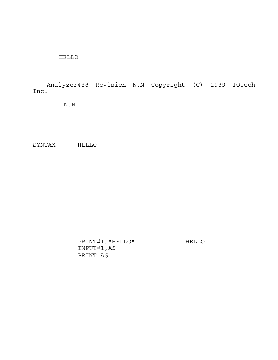 Hello | Measurement Computing Analyzer488 User Manual | Page 132 / 281