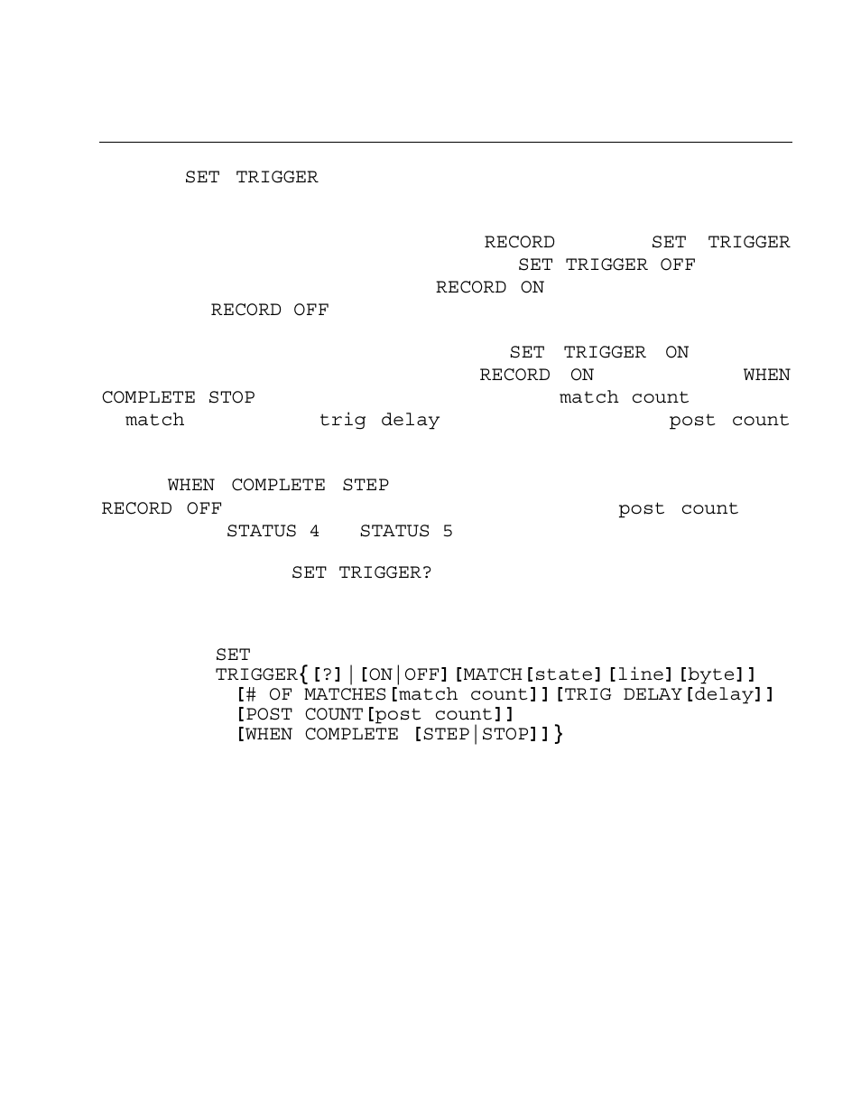 Set trigger | Measurement Computing Analyzer488 User Manual | Page 165 / 281