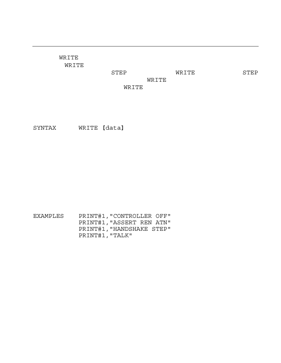Write | Measurement Computing Analyzer488 User Manual | Page 186 / 281