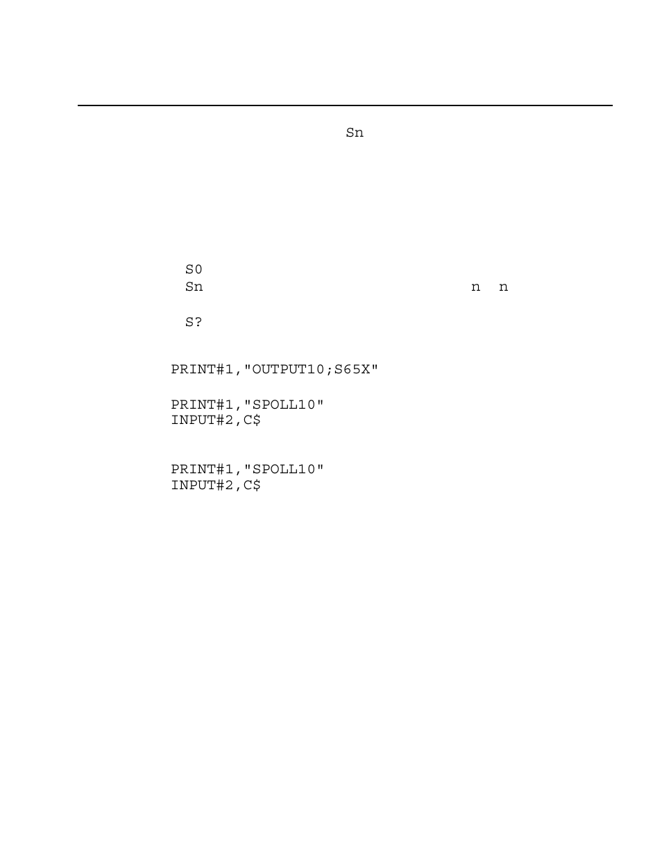 Serial poll response sn | Measurement Computing Analyzer488 User Manual | Page 232 / 281