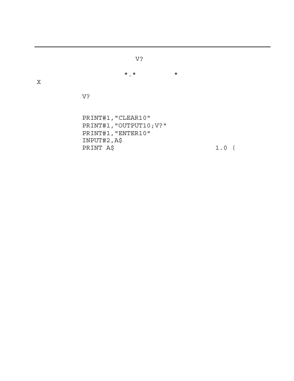 Version query v | Measurement Computing Analyzer488 User Manual | Page 236 / 281
