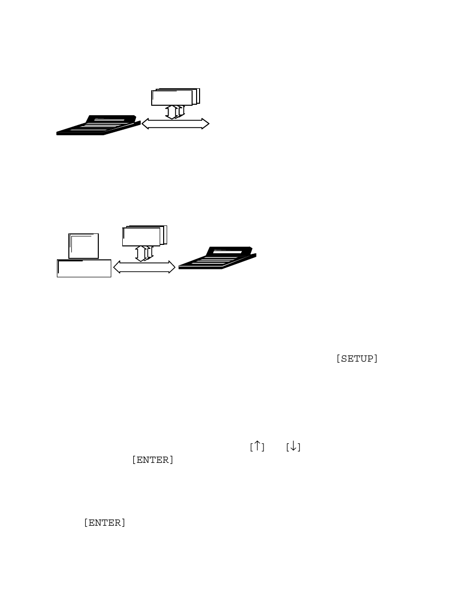3 setup, 4 configuration, Factory config? no | Config? front panel, Press [enter] to choose | Measurement Computing Analyzer488 User Manual | Page 48 / 281