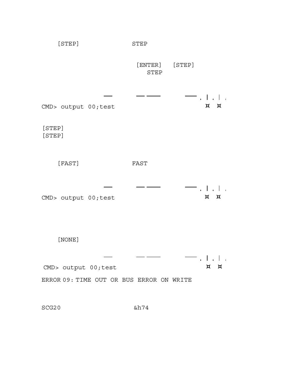 Bus tag21 55, Bus acg13 od, Bus scg20 74 | Measurement Computing Analyzer488 User Manual | Page 58 / 281