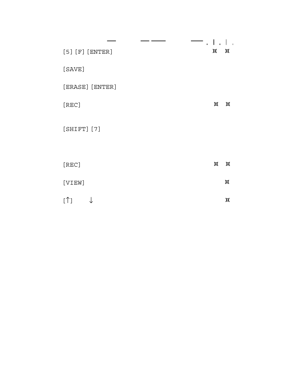 Bus unt 5f, End saving keys, Recall from macro 7 | End macro | Measurement Computing Analyzer488 User Manual | Page 71 / 281