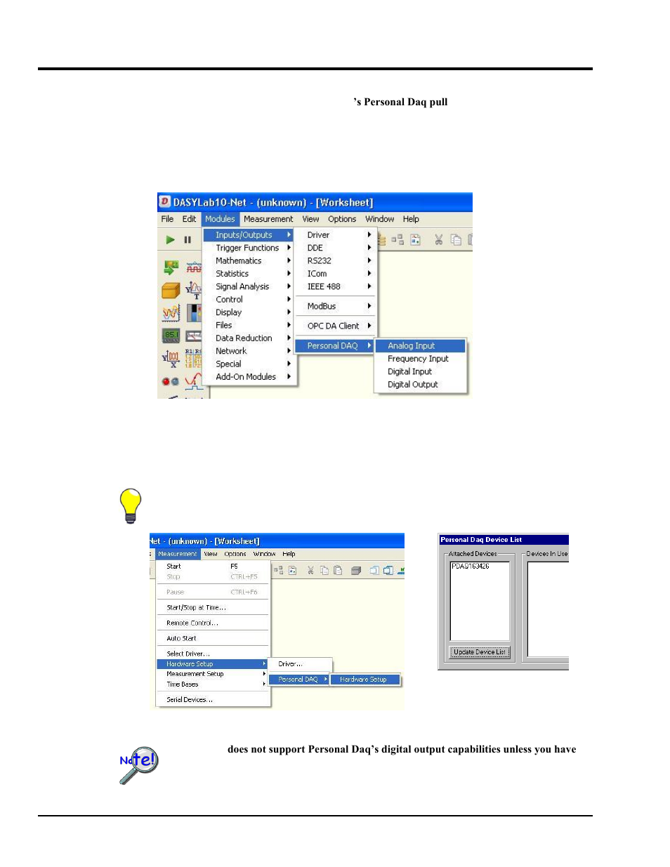 Nfigure personal daq …… 2-4 | Measurement Computing DASYLab User Manual | Page 16 / 80