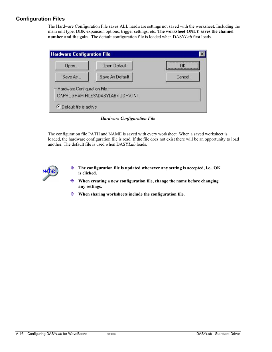 Configuration files | Measurement Computing DASYLab User Manual | Page 52 / 80