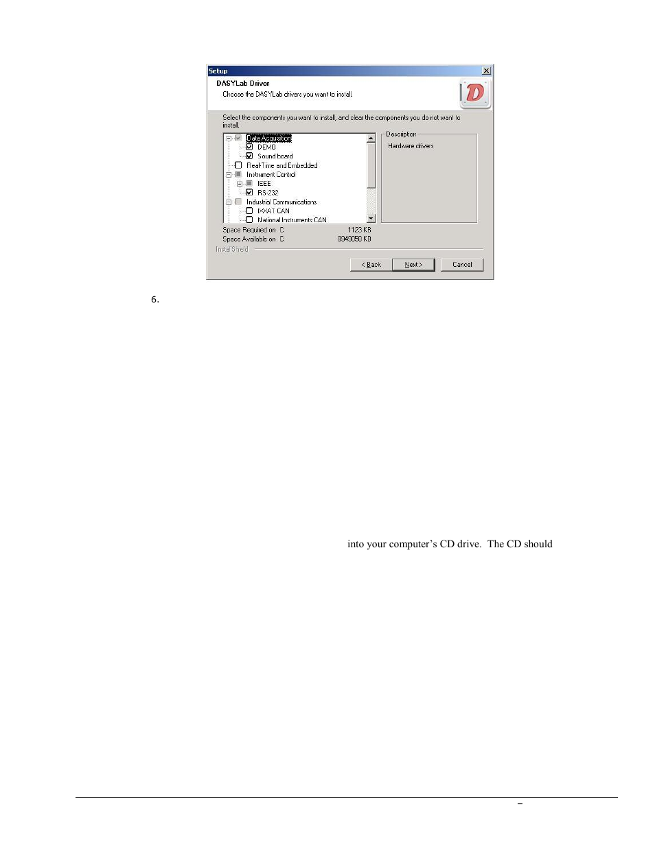 Installing dasy lab drivers for iotech devices | Measurement Computing DASYLab User Manual | Page 8 / 80
