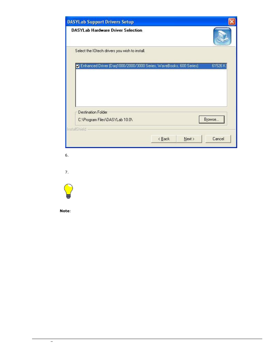 Optional - install waveview, wavecal, or daqcal | Measurement Computing DASYLab User Manual | Page 9 / 80