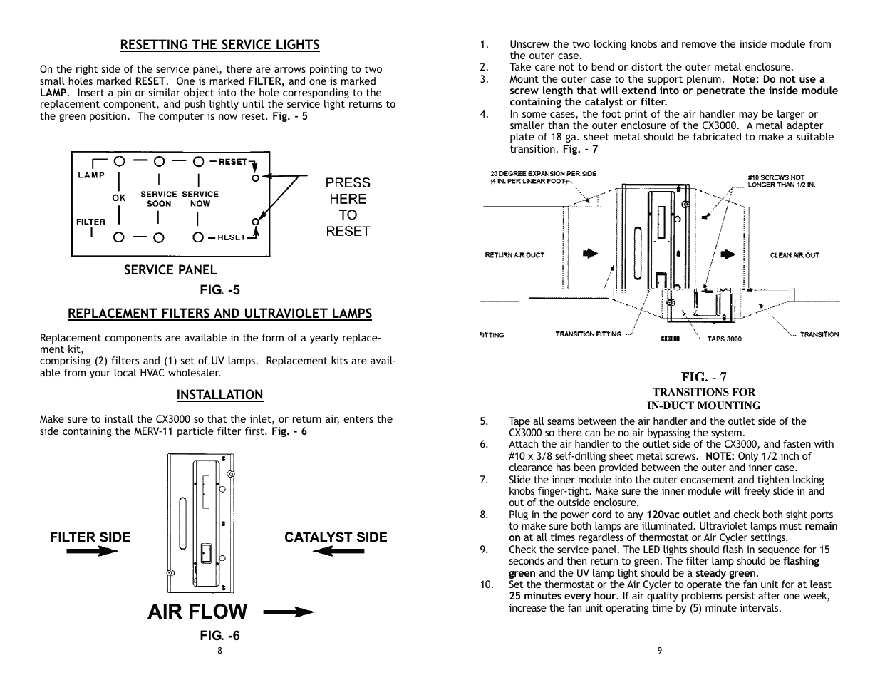 Continental CX3000 User Manual | Page 8 / 16