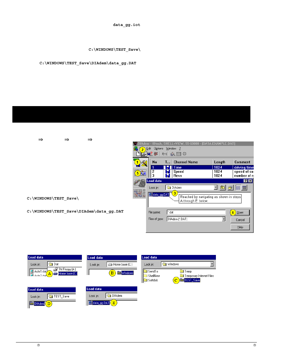 C) load the converted file into dia dem | Measurement Computing DIAdem User Manual | Page 10 / 38