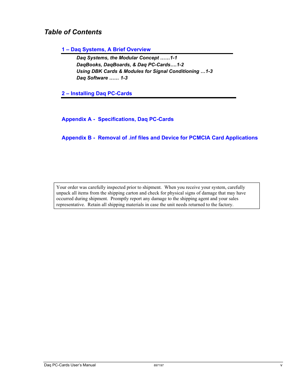 Measurement Computing Daq PC-Cards User Manual | Page 5 / 28