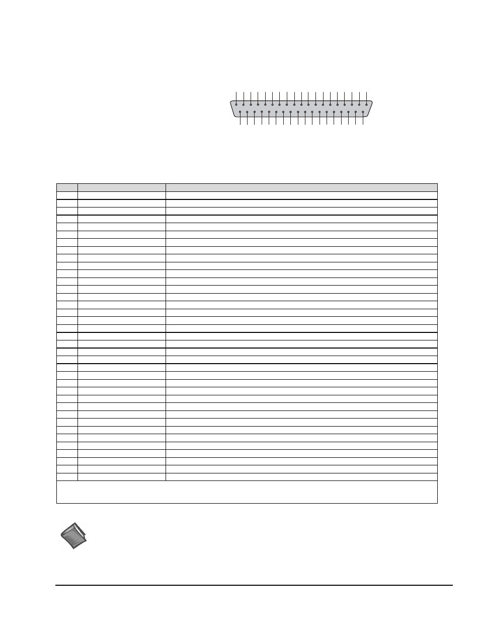 P1 - analog i/o, Daqbook p1 pinout analog i/o | Measurement Computing 200 Series DaqBook User Manual | Page 27 / 54