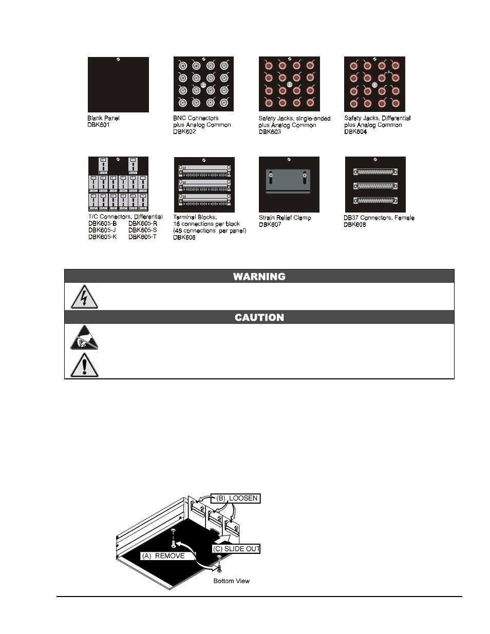 Hardware setup, Hardware setup :$51,1, Daqbook user’s manual | Daqbook hardware 3-13 | Measurement Computing 200 Series DaqBook User Manual | Page 31 / 54