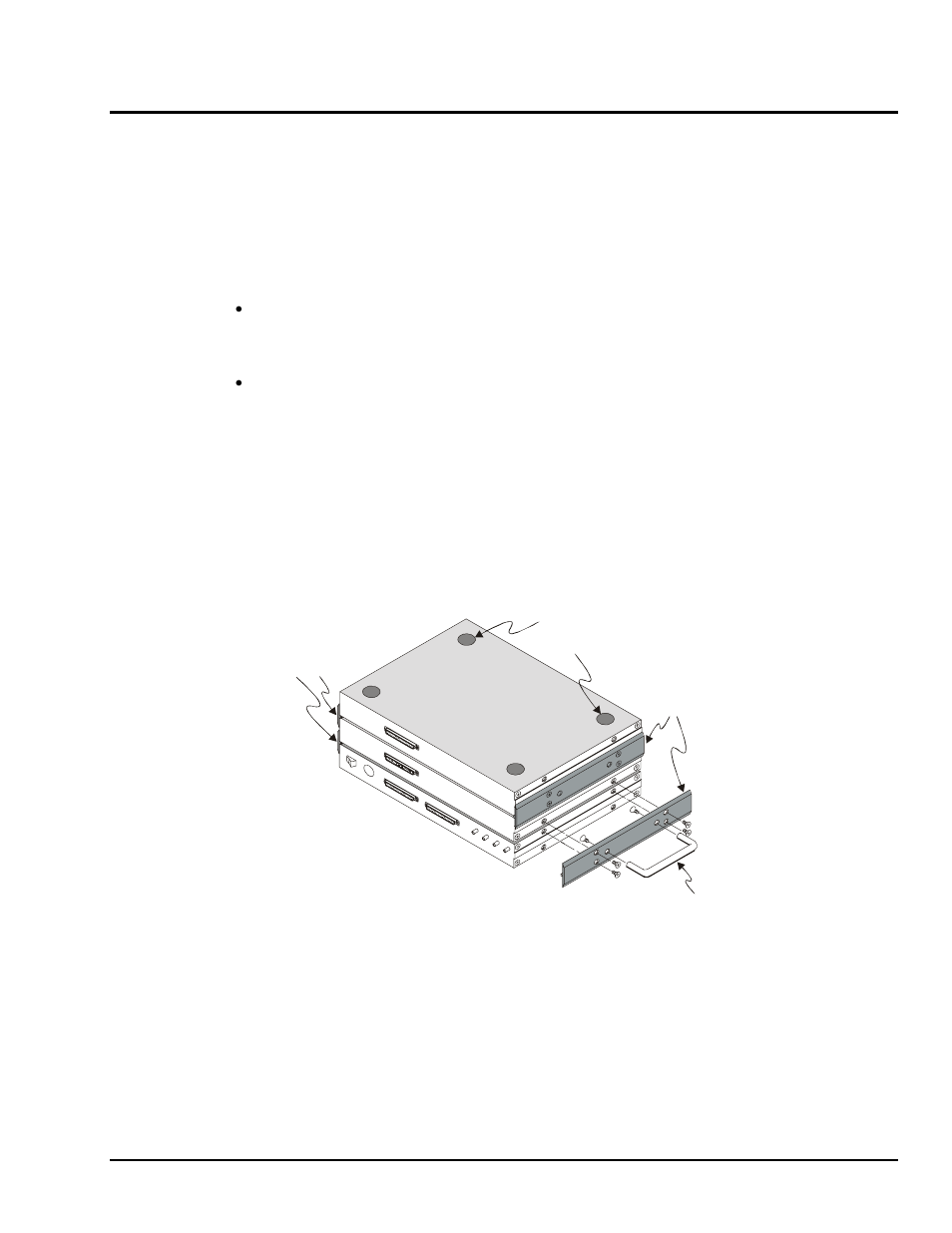 Stacking hardware, Using dual-lock tabs and splice plates | Measurement Computing 200 Series DaqBook User Manual | Page 35 / 54