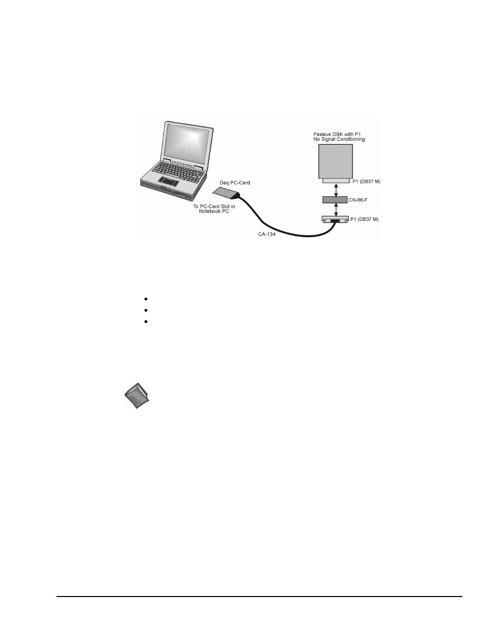 Connecting dbks to daq pc-cards, Connecting dbks to daq pc-cards ……3 | Measurement Computing 200 Series DaqBook User Manual | Page 39 / 54