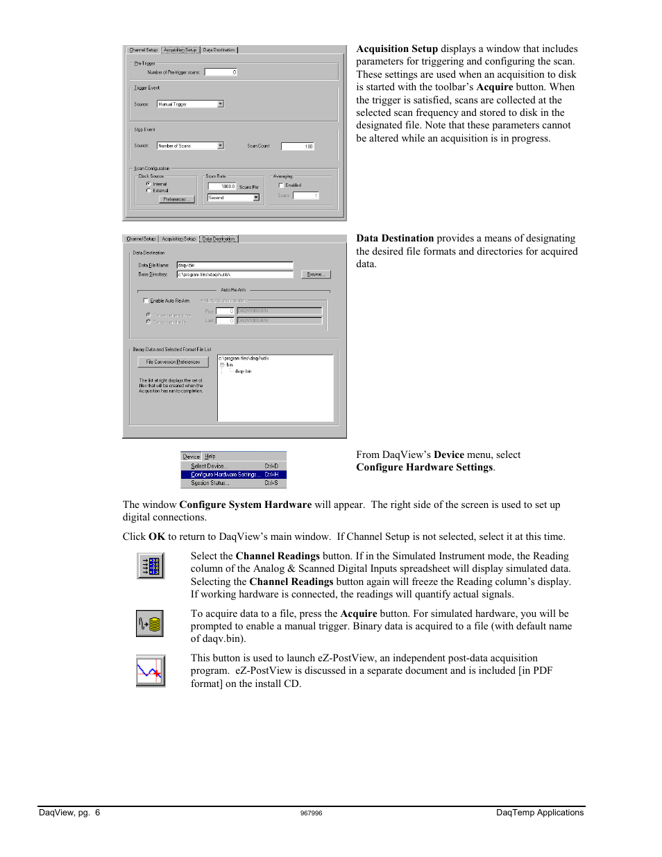 Measurement Computing DaqView for DaqTemp Applications User Manual | Page 8 / 24