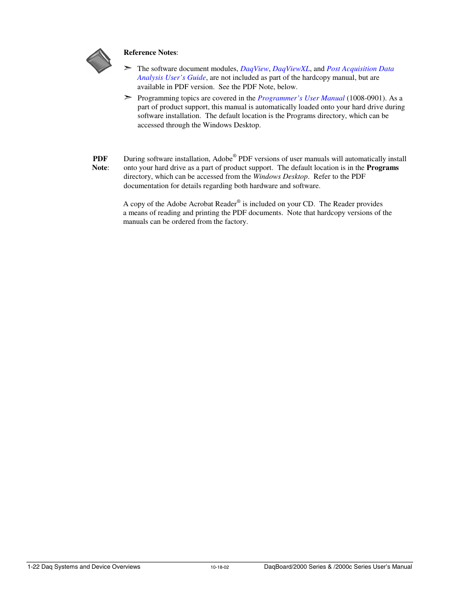 Measurement Computing 2000 Series Daqboar User Manual | Page 48 / 94
