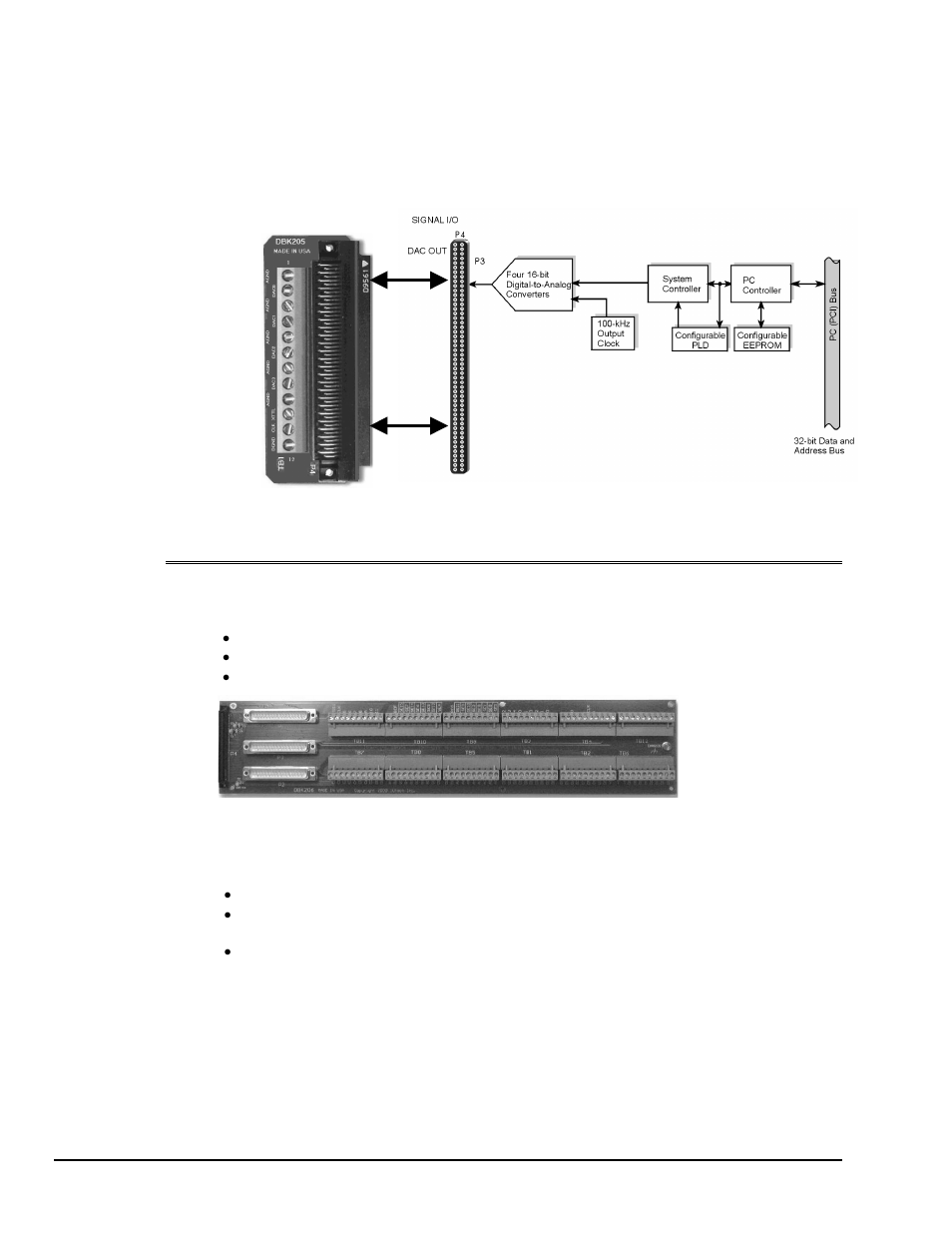 Dbk205, Dbk206 | Measurement Computing 2000 Series Daqboar User Manual | Page 72 / 94