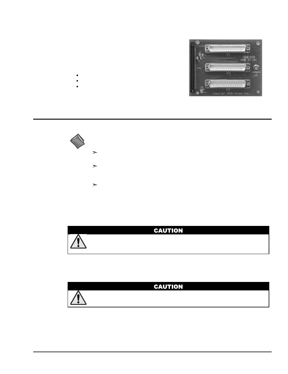 Dbk209 | Measurement Computing 2000 Series Daqboar User Manual | Page 75 / 94