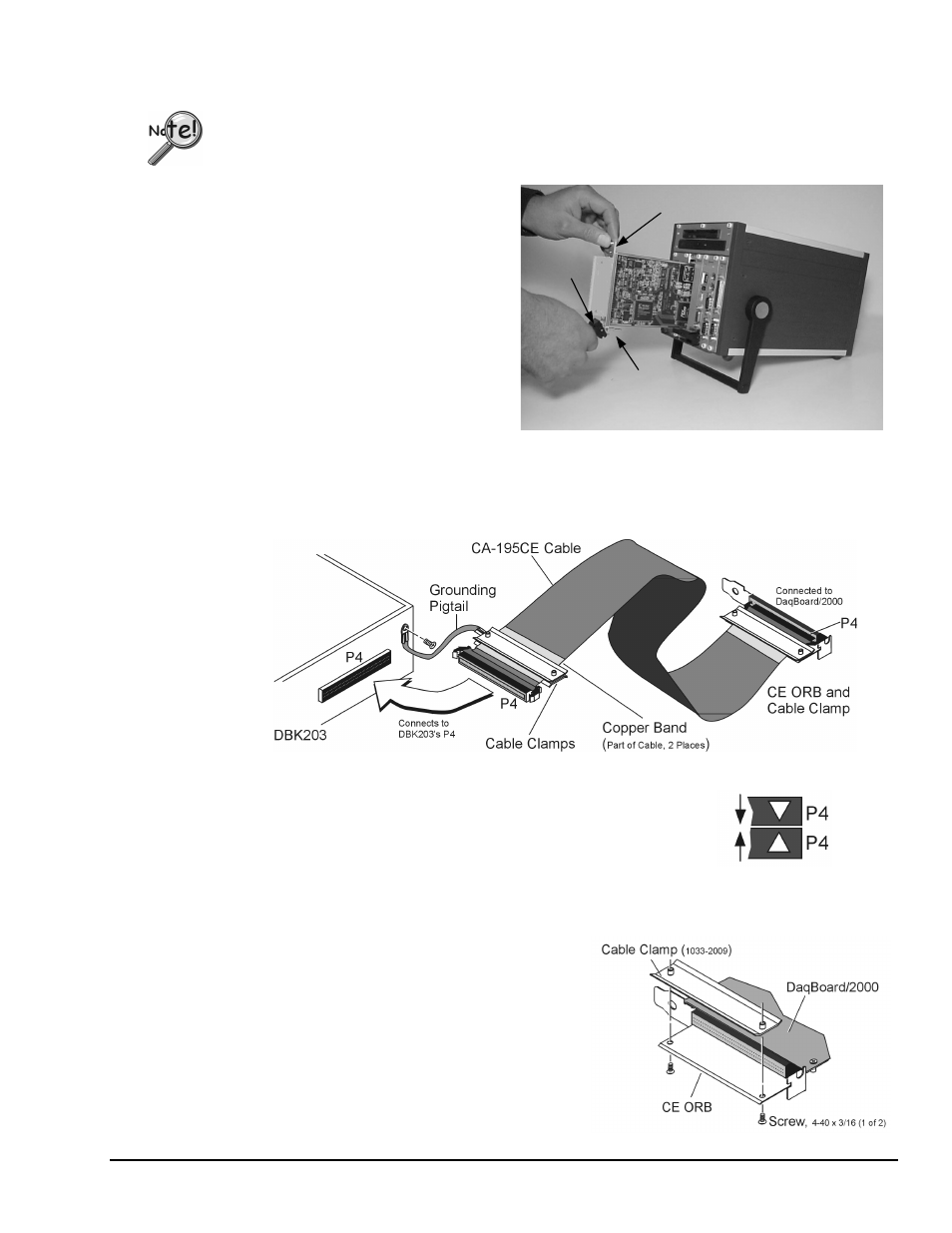 Connect the ca-195ce cable to the board | Measurement Computing 2000 Series Daqboar User Manual | Page 87 / 94