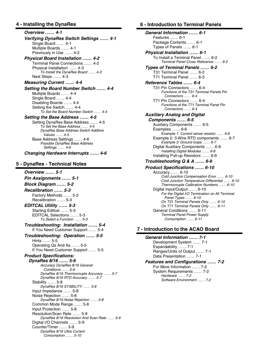 Measurement Computing DataShuttle User Manual | Page 6 / 126