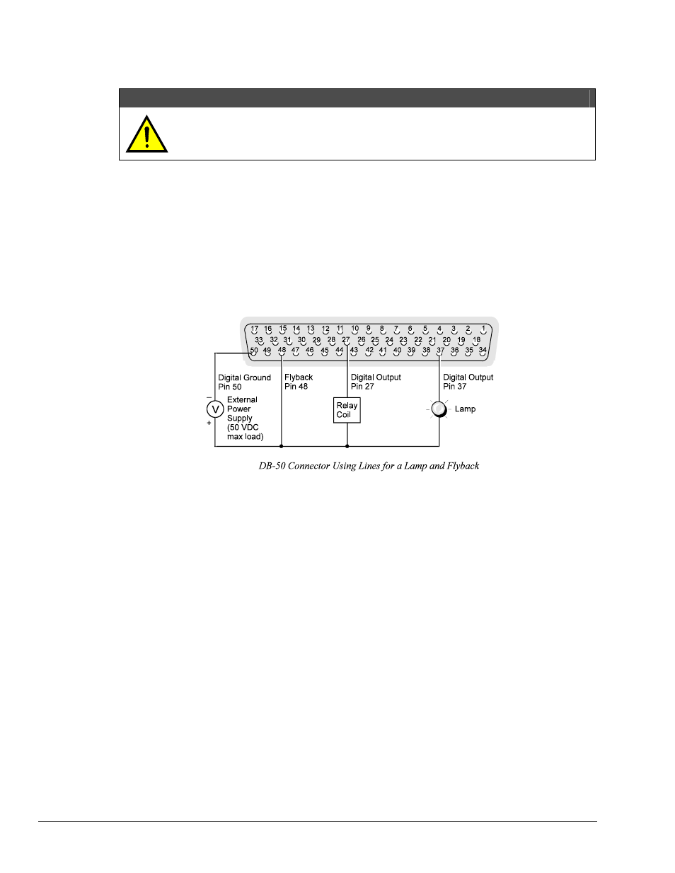 Options…… 18, Gh voltage/current options…… 18, Caution | Measurement Computing Digital488/80A User Manual | Page 24 / 106