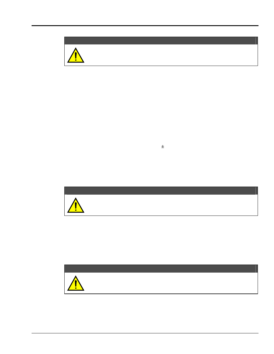 Specifications, Specifications…… 3, Digital i/o…… 3 ieee 488…… 3 general…… 3 | Caution, Digital i/o, Ieee 488 caution, General warning | Measurement Computing Digital488/80A User Manual | Page 9 / 106