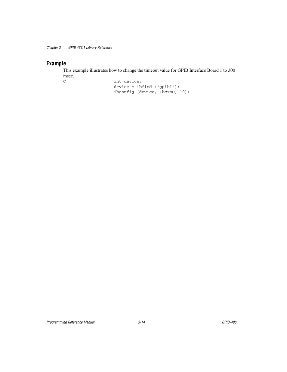 Example | Measurement Computing GPIB-488 User Manual | Page 27 / 116