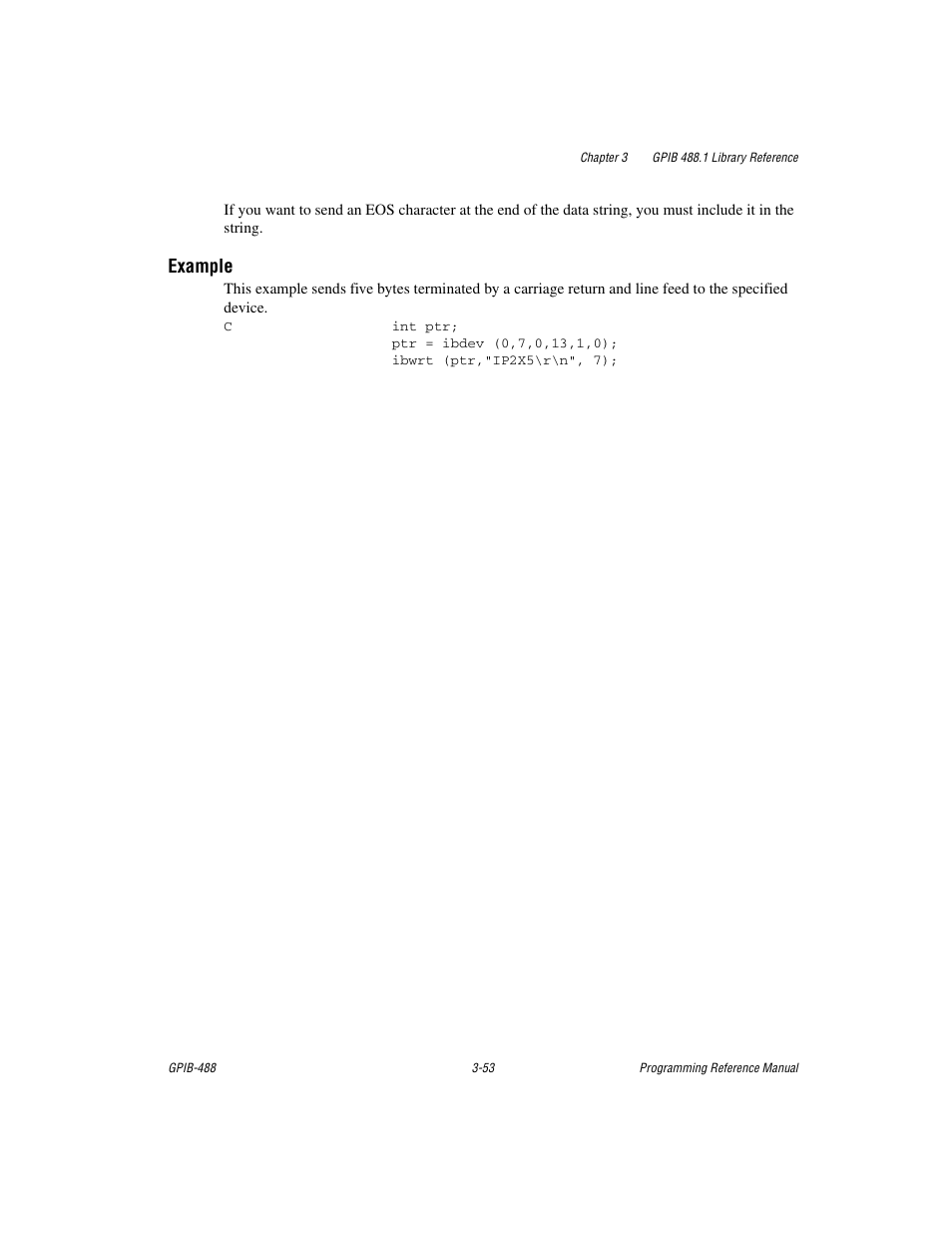 Example | Measurement Computing GPIB-488 User Manual | Page 66 / 116