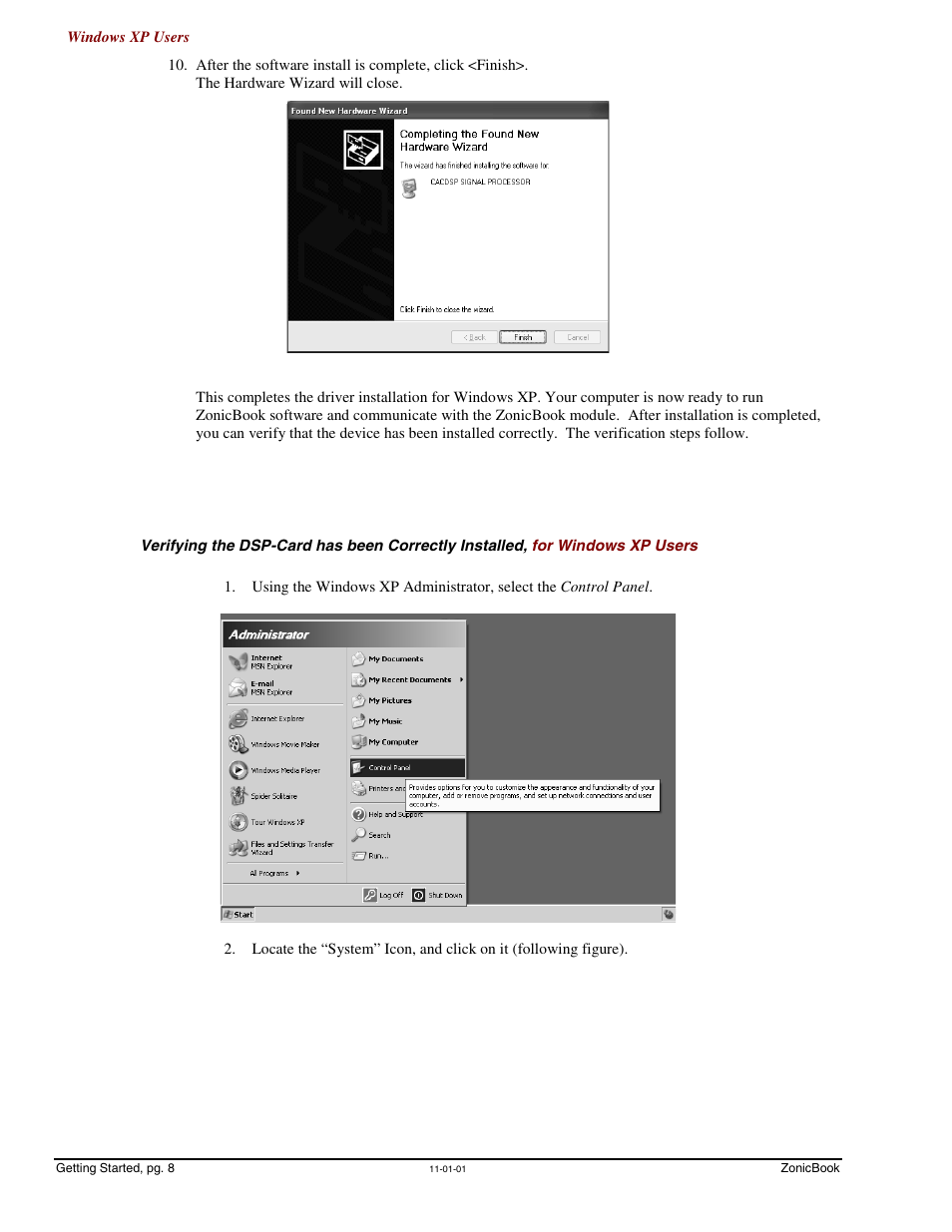 Measurement Computing ZonicBook Rev.3.0 User Manual | Page 12 / 28