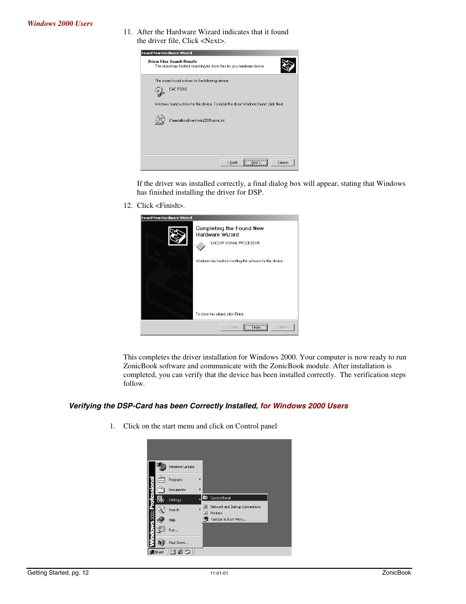 Measurement Computing ZonicBook Rev.3.0 User Manual | Page 16 / 28