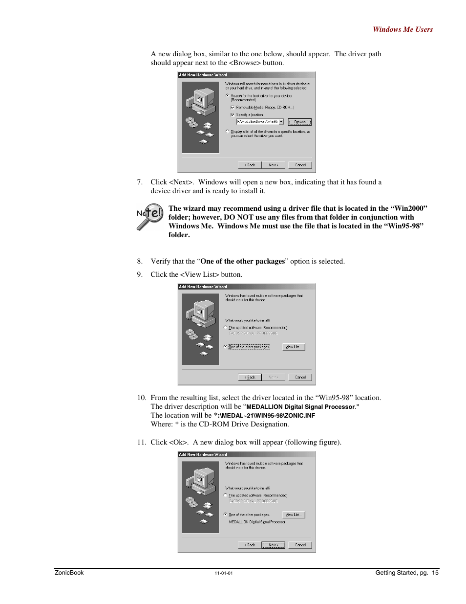Measurement Computing ZonicBook Rev.3.0 User Manual | Page 19 / 28