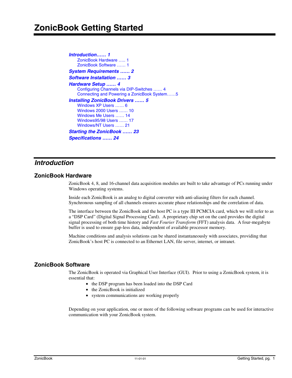 Measurement Computing ZonicBook Rev.3.0 User Manual | Page 5 / 28