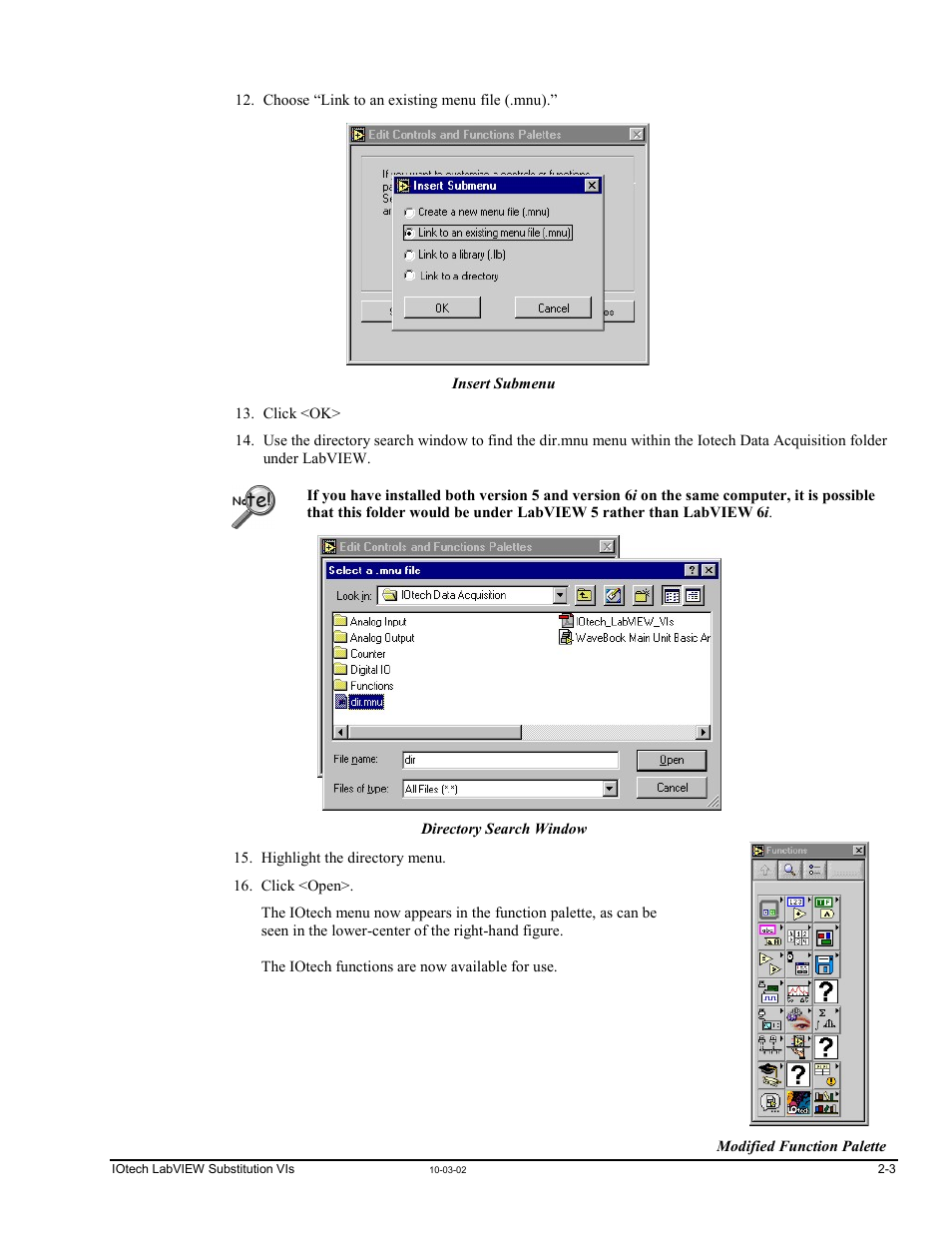 Measurement Computing LabVIEW Rev.3.0 User Manual | Page 9 / 18