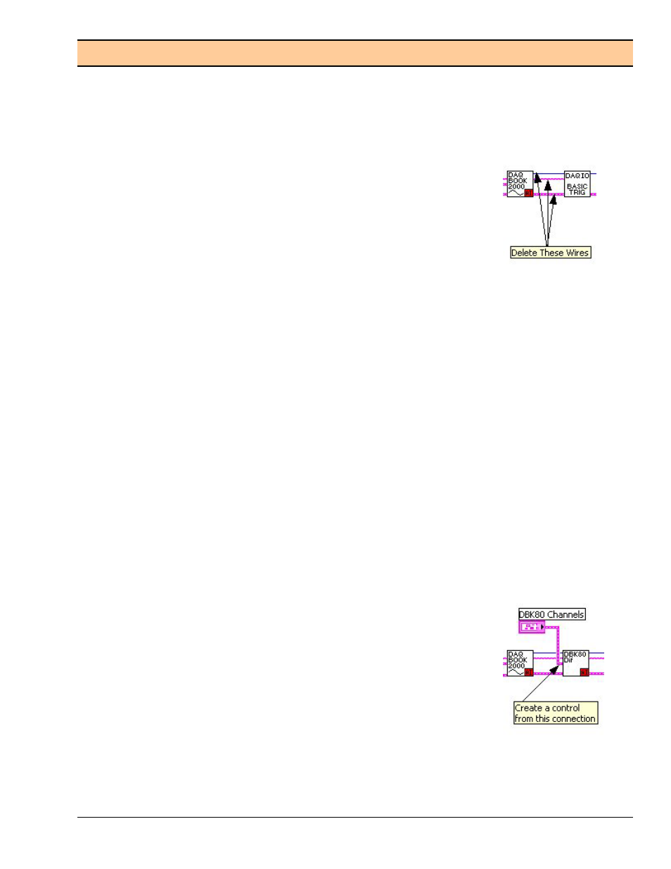 How to modify a vi, How to modify a vi …… 9, Adding a device | Measurement Computing LabVIEW Rev.1.0 User Manual | Page 9 / 14