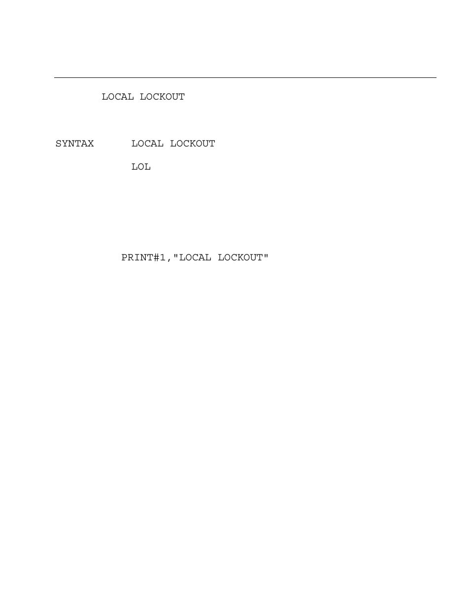 Local lockout or lol | Measurement Computing Micro 488/EX rev.2.1 User Manual | Page 110 / 218