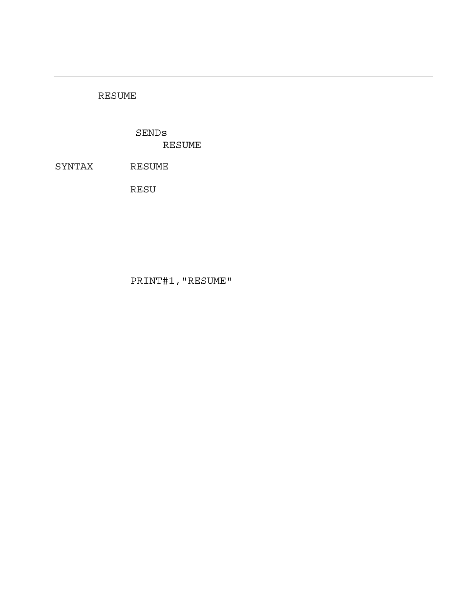 Resume | Measurement Computing Micro 488/EX rev.2.1 User Manual | Page 138 / 218
