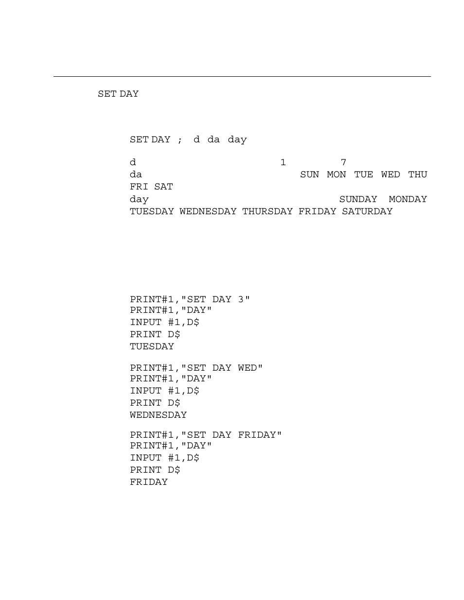 Set day | Measurement Computing Micro 488/EX rev.2.1 User Manual | Page 145 / 218
