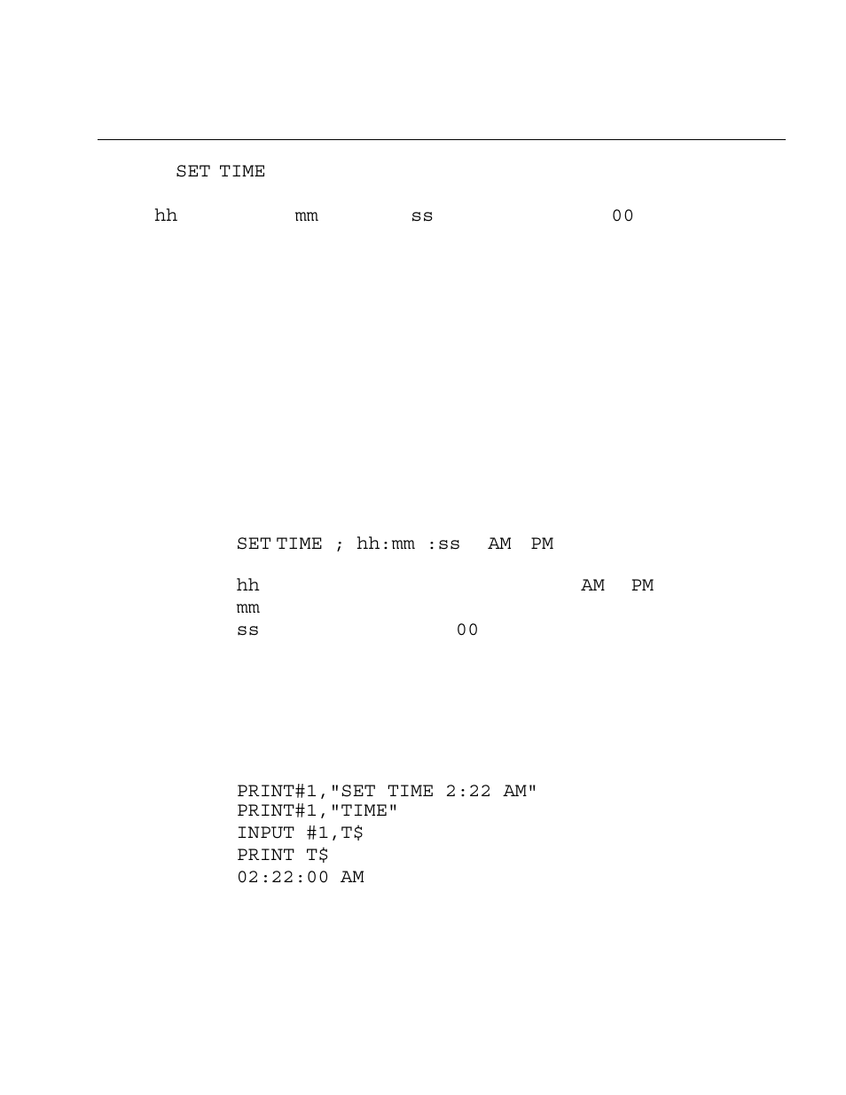 Set time | Measurement Computing Micro 488/EX rev.2.1 User Manual | Page 146 / 218
