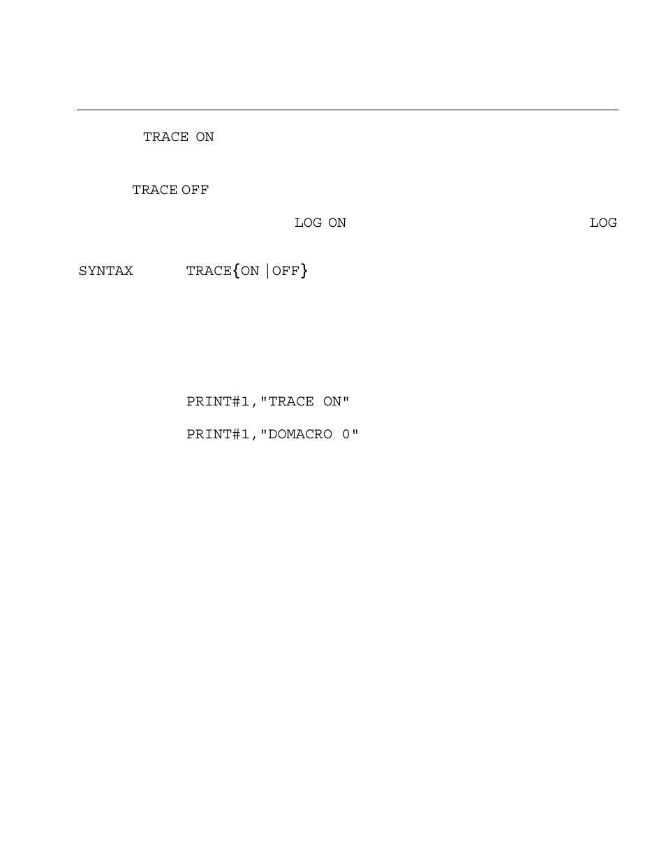 Trace | Measurement Computing Micro 488/EX rev.2.1 User Manual | Page 160 / 218