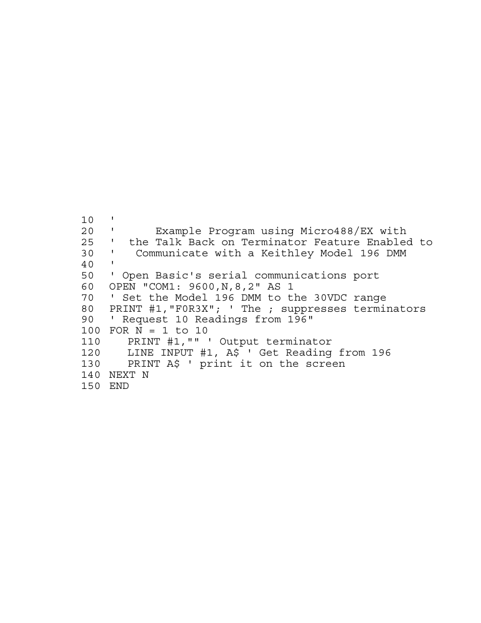 5 plotter applications | Measurement Computing Micro 488/EX rev.2.1 User Manual | Page 168 / 218