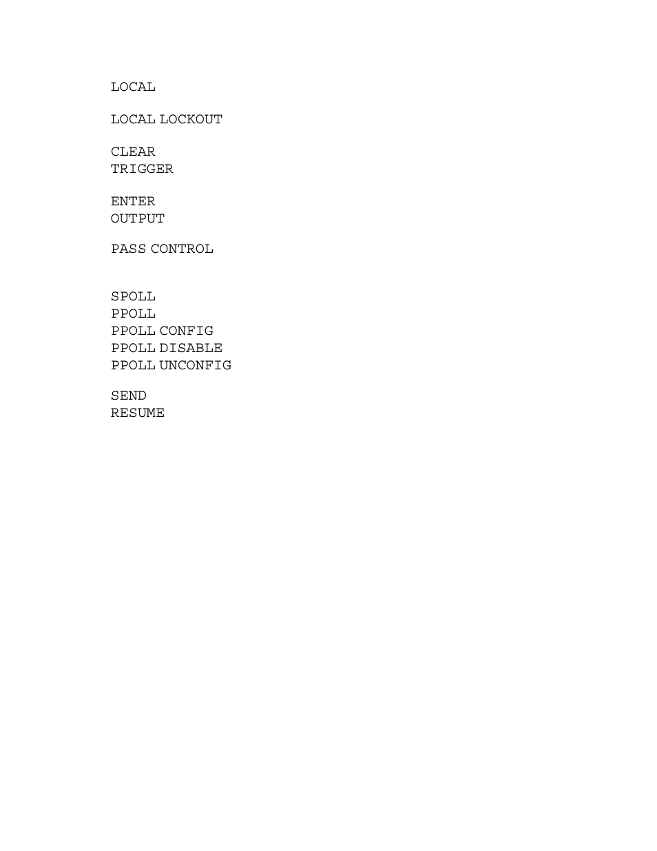 7 controller pass-thru mode, 8 peripheral pass-thru mode | Measurement Computing Micro 488/EX rev.2.1 User Manual | Page 42 / 218