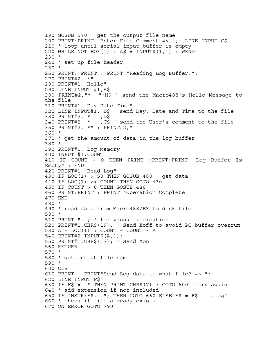 Measurement Computing Micro 488/EX rev.2.1 User Manual | Page 61 / 218